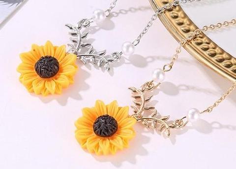 Helianthus™ - The Sunflower Pendant Necklace 🌻