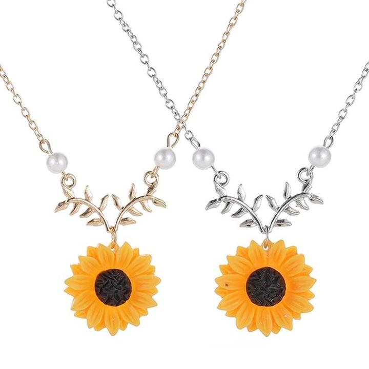 Helianthus™ - The Sunflower Pendant Necklace 🌻